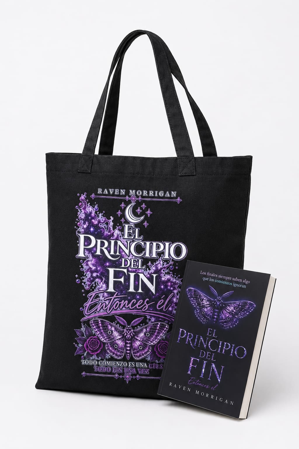 Pack Raven Morrigan — Libro + Tote