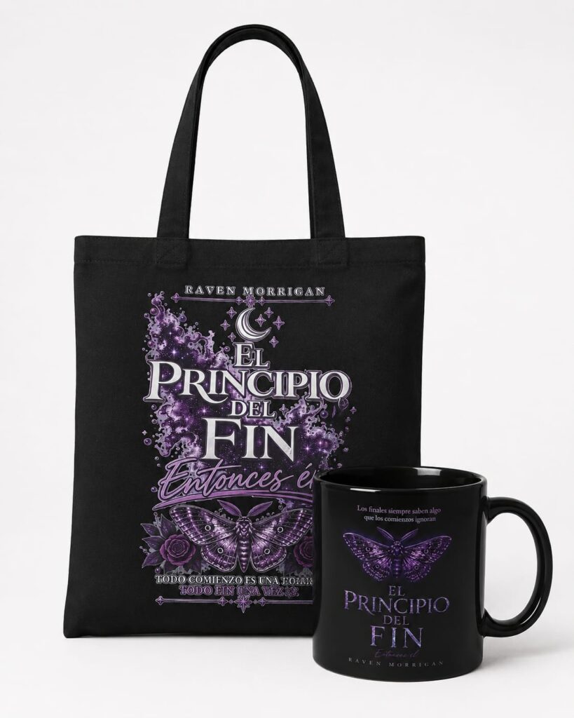 Pack Raven Morrigan — Libro + Taza + Tote