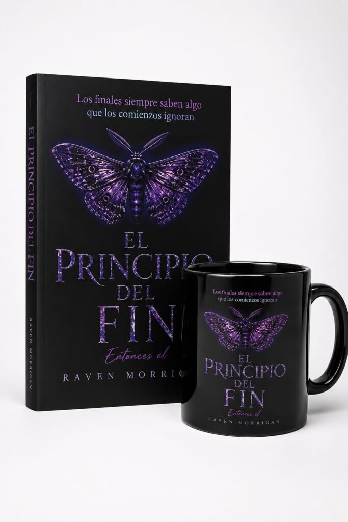 Pack Raven Morrigan — Libro + Taza